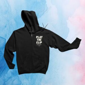 Meidastouch Merch Store Play The Clip Zip-Up Hoodie