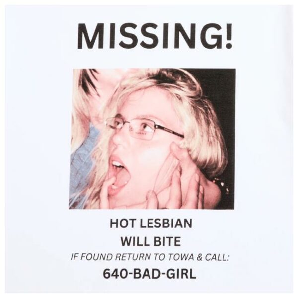 Renee Rapp Merch Store Missing Tee