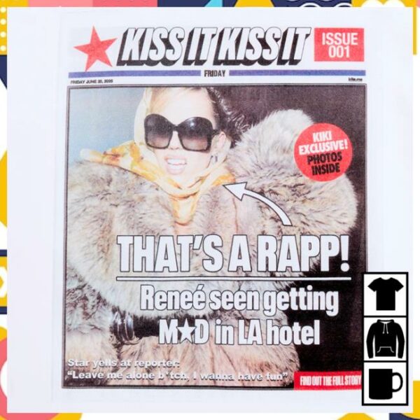 Renee Rapp Merch Store Tabloid Tee