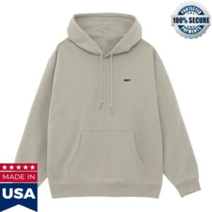Obey Clothing Store Merch Pyramid Scroll Pullover Hoodie