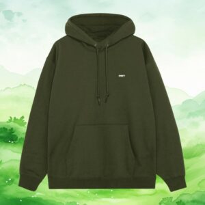 Obey Clothing Store Merch Pyramid Scroll Pullover Hood