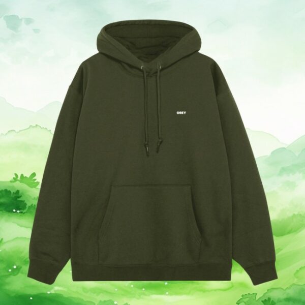 Obey Clothing Store Merch Pyramid Scroll Pullover Hood