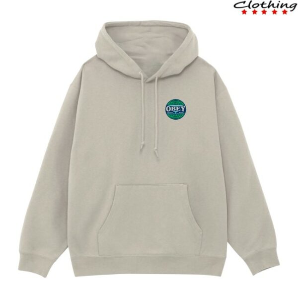 Obey Clothing Store Merch Heavy Lifting Pullover Hood