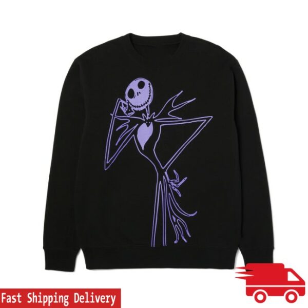 Huf Worldwide Store Merch Jack Skellington Crewneck Sweatshirt