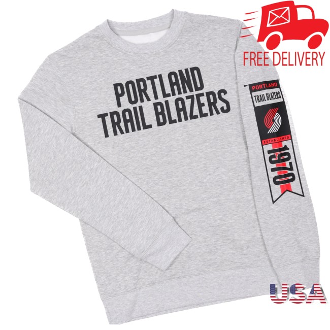 Rip City Clothing Store Merch Fanatics Back Court Crew Neck Rip City Clothing Store Merch Fanatics Back Court Crew Neck