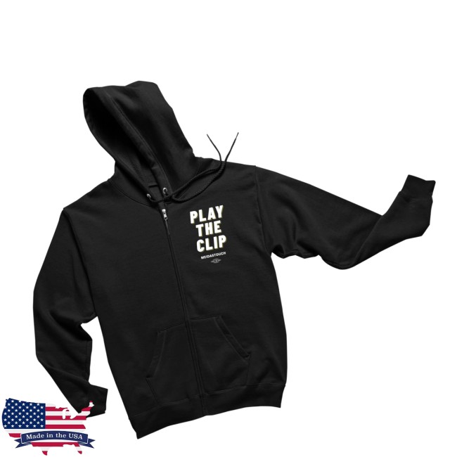 Meidastouch Store Merch Play The Clip Zip-Up Hoodie Meidastouch Store Merch Play The Clip Zip-Up Hoodie