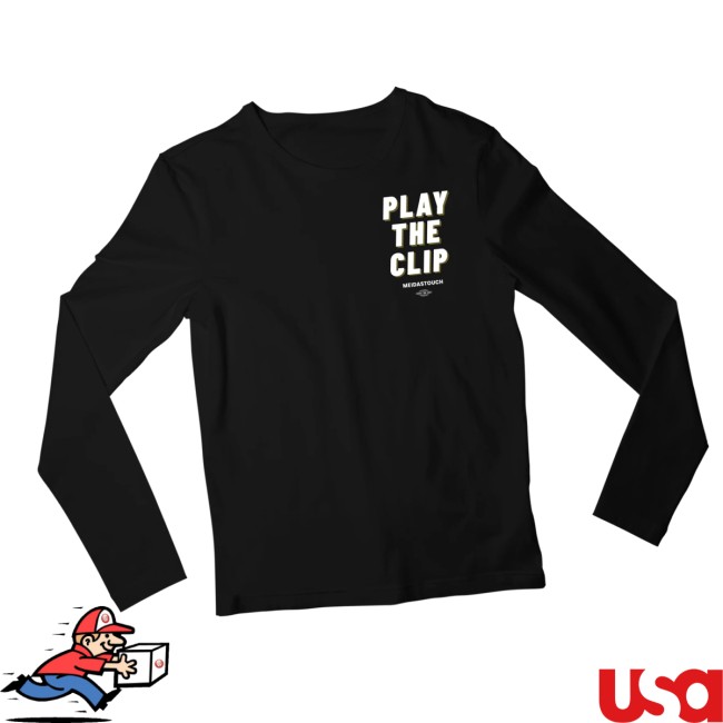 Meidastouch Store Merch Play The Clip Long Sleeve Tee Meidastouch Store Merch Play The Clip Long Sleeve Tee