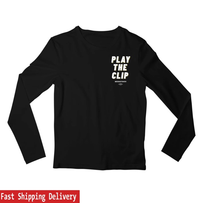 Meidastouch Store Merch Play The Clip Long Sleeve Tee Meidastouch Store Merch Play The Clip Long Sleeve Tee