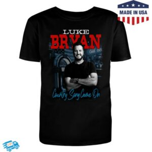 Luke Bryan Store Merch Country Song Came On Jukebox Tee
