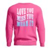 kenny luke bryan store merch love you miss you mean it crew neck