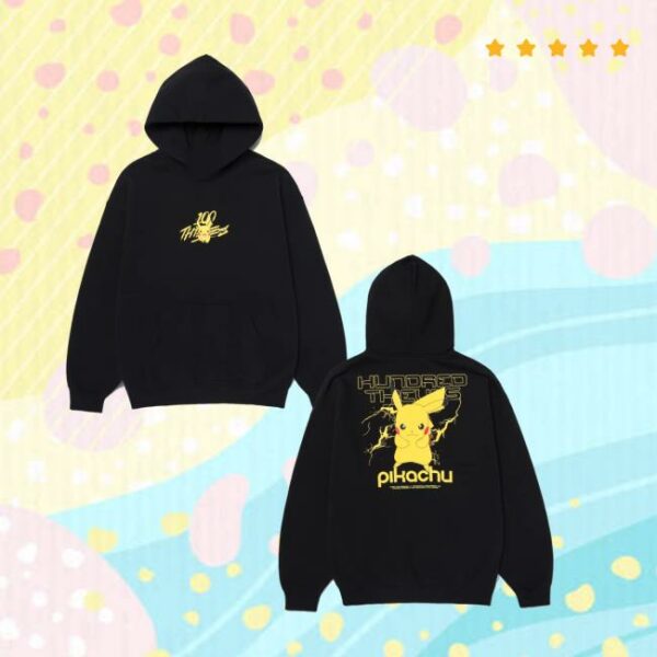 100Thieves Merch Srore Pikachu Electric Hoodie