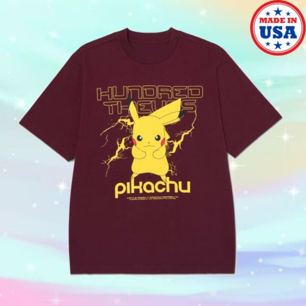 100Thieves Merch Srore Pikachu T-Shirt