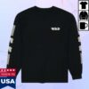 kenny rad global store merch long sleeve tee flame black