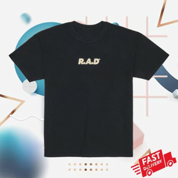 Rad Global Store Merch Heavy™ Static ‘R’ Black Tee
