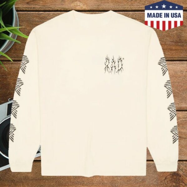 Rad Global Store Merch Long Sleeve Metal Off White Tee
