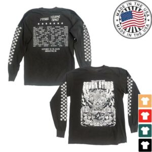 Seven Stars Festival Merch Store 7S Fest Lineup Long Sleeve In Charcoal