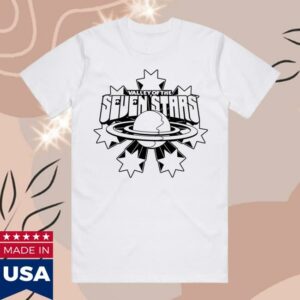 Seven Stars Festival Merch Store 7S Starburst Ready-To-Dye Diy T-Shirt In White