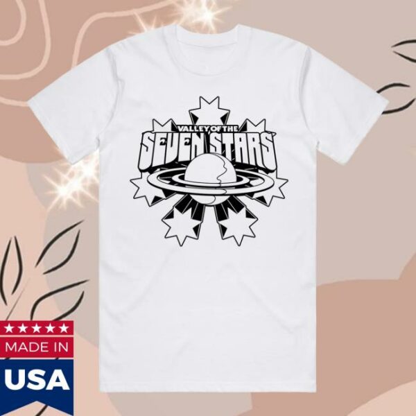 Seven Stars Festival Merch Store 7S Starburst Ready-To-Dye Diy T-Shirt In White