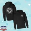 kenny Seven Stars Festival Merch Store 7S Starburst White Logo Pullover Hoodie In Blacka