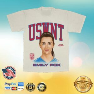 Playa Society Merch Store Playa Society Uswnt Emily Fox T-Shirt