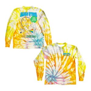 Seven Stars Festival Merch Store Seven Principles Tie Dye Long Sleeve In Watercolor Whirl