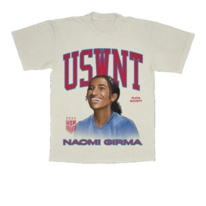 Playa Society Merch Store Playa Society Uswnt Naomi Girma T-Shirt