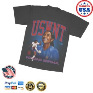Playa Society Merch Store Playa Society Uswnt Naomi Girma T-Shirt
