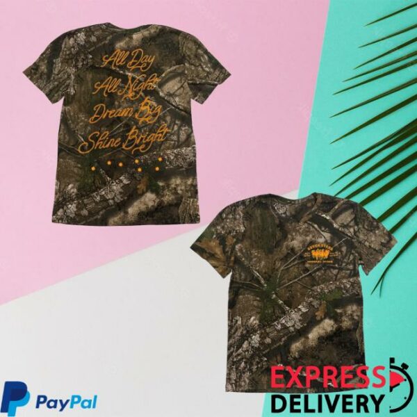 Seven Stars General Merch Store 7Sgs All Day All Night Tee In Realtree Apx Camo