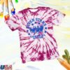 kenny Seven Stars General Store Merch 7Sgs Tie Dye Logo Tee In Magenta Whirla