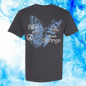 Billy Strings Merch Store Butterfly Tee