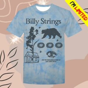 Billy Strings Merch Store Cabin Tie Dye Tee