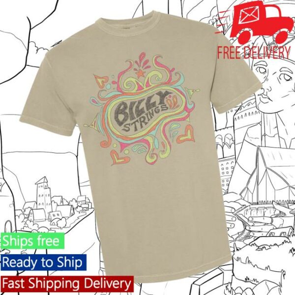 Billy Strings Merch Store Paisley Tee