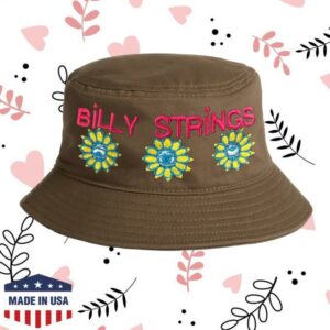 Billy Strings Merch Store Seeing Flower Bucket Hat