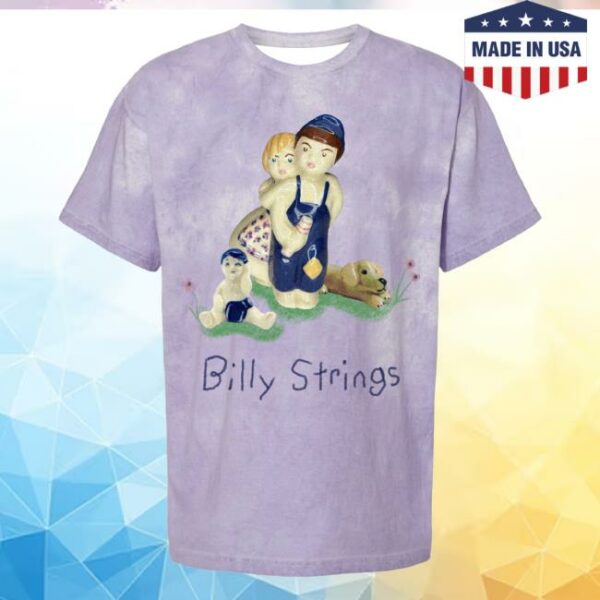 Billy Strings Merch Store Seeing The Family Strings Tee