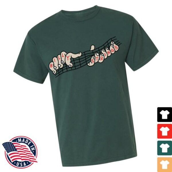 Billy Strings Merch Store Fingers Tee