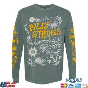 Billy Strings Merch Store Flash Long Sleeve Tee