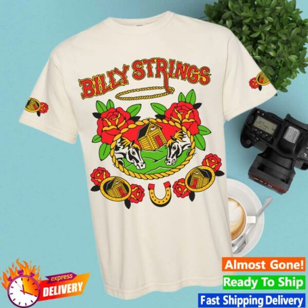 Billy Strings Merch Store Horses And Houses Tee