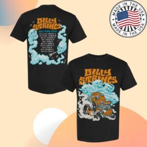 Billy Strings Merch Store Hot Rod Tee With Dates