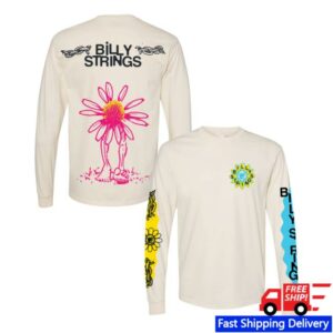 Billy Strings Merch Store Seeing Flower Long Sleeve Tee