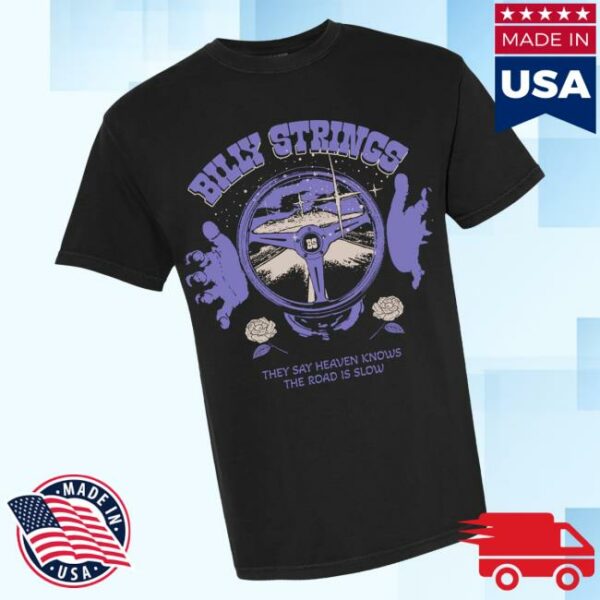 Billy Strings Merch Store Steering Wheel Tee