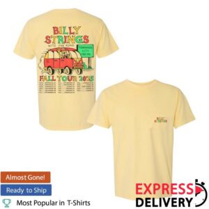 Billy Strings Merch Store Van Tee With Dates