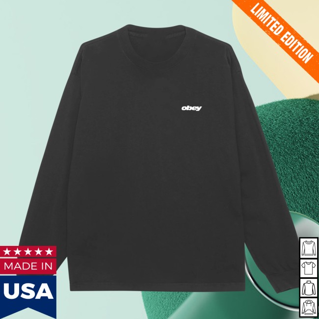 Obey Clothing Store Merch Obey Star Pigment Ls T-Shirt Obey Clothing Store Merch Obey Star Pigment Ls T-Shirt