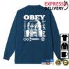 Obey Clothing Store Merch Underground Disorder Pigment Ls T-Shirt 2 kenny obey clothing store merch underground disorder pigment ls t shirt