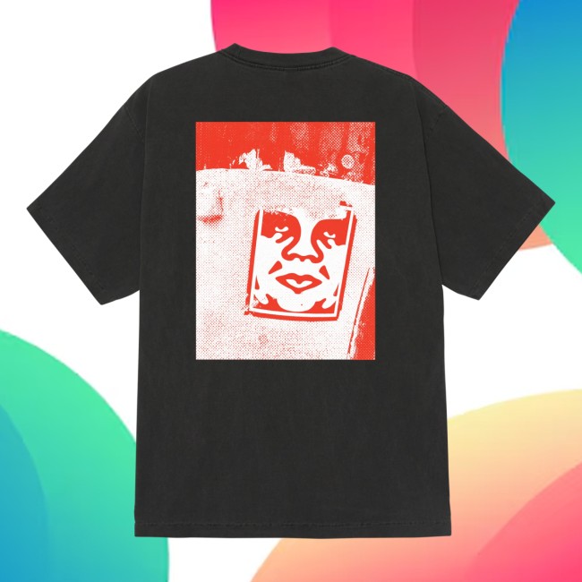 Obey Clothing Store Merch Icon Photo Pigment T-Shirt Obey Clothing Store Merch Icon Photo Pigment T-Shirt