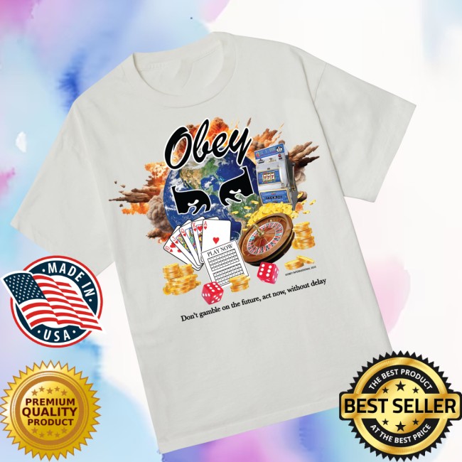 Obey Clothing Store Merch Act Now Pigment T-Shirt Obey Clothing Store Merch Act Now Pigment T-Shirt