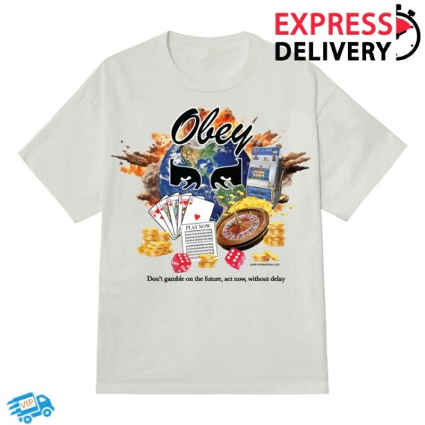 Obey Clothing Store Merch Act Now Pigment T-Shirt