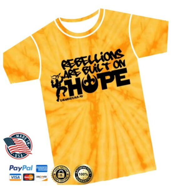 Chewbacchus Store Merch 2026 Rebellions Are Built On Hope T-Shirt