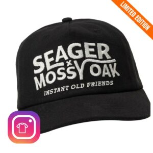 Seagerco Store Merch Seager X Mossy Oak I.O.F. Snapback Black