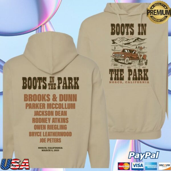 Boots In The Park Store Merch Boots In The Park 3.8 Norco Hoodie