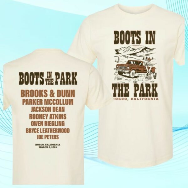 Boots In The Park Store Merch Boots In The Park 3.8 Norco Tee
